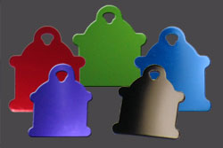 Fire Hydrant Dog Tags for Pets