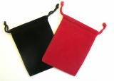 velveteen drawstring bags